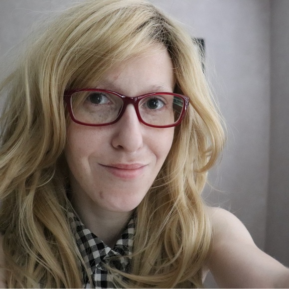 Wig Blonde Brown Roots Shoulder Length Long Shaggy Flaxen Free Part Side Part - Picture 4 of 16